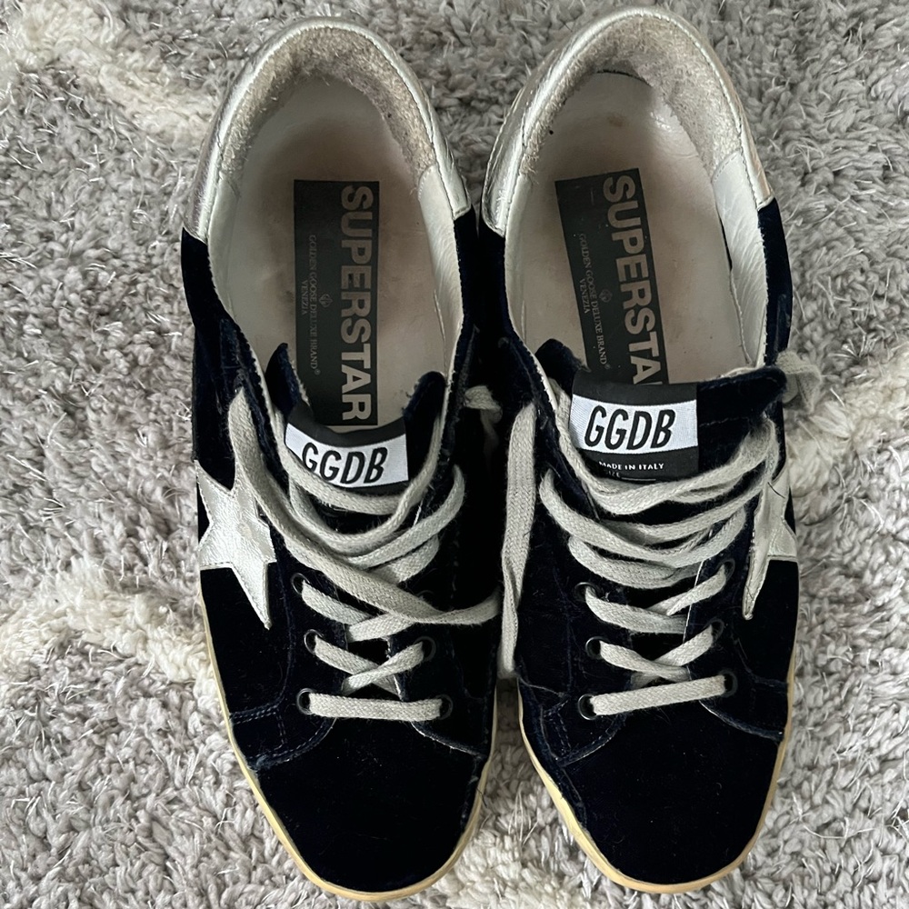 GOLDEN GOOSE VELVET SNEAKERS!